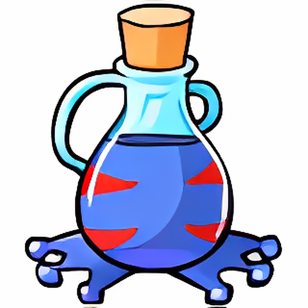 Blue Quiggle Morphing Potion