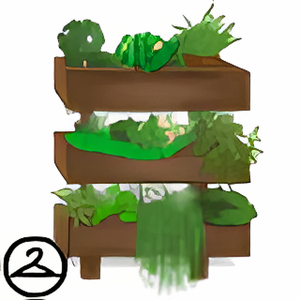 Shelves of Greenery