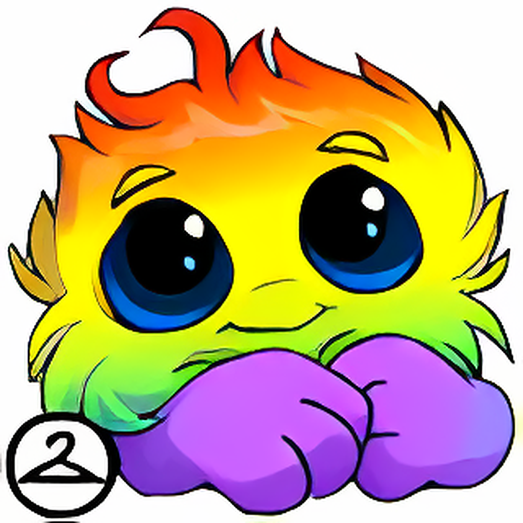 Adoring Rainbow JubJub