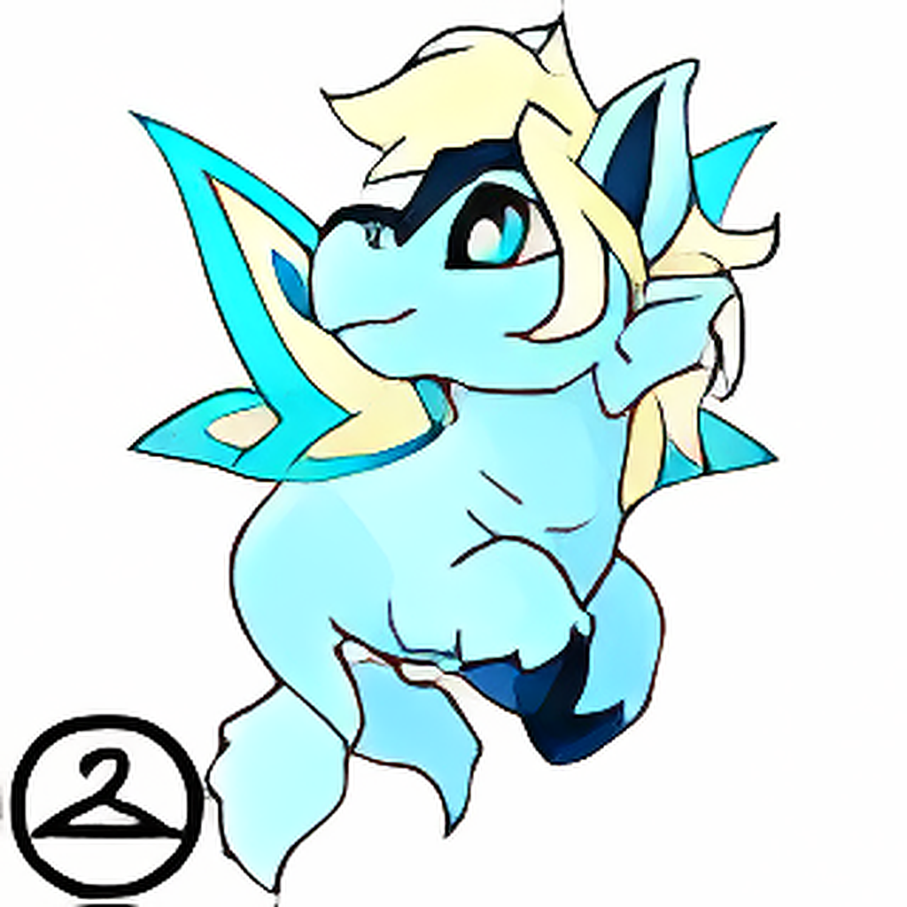Prismatic Ice: Baby Faerie Peophin