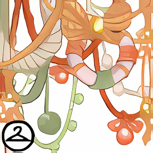 Knotted Yarn Garland