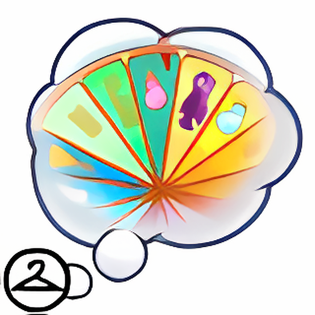 Wheel of Excitement Thought Bubble