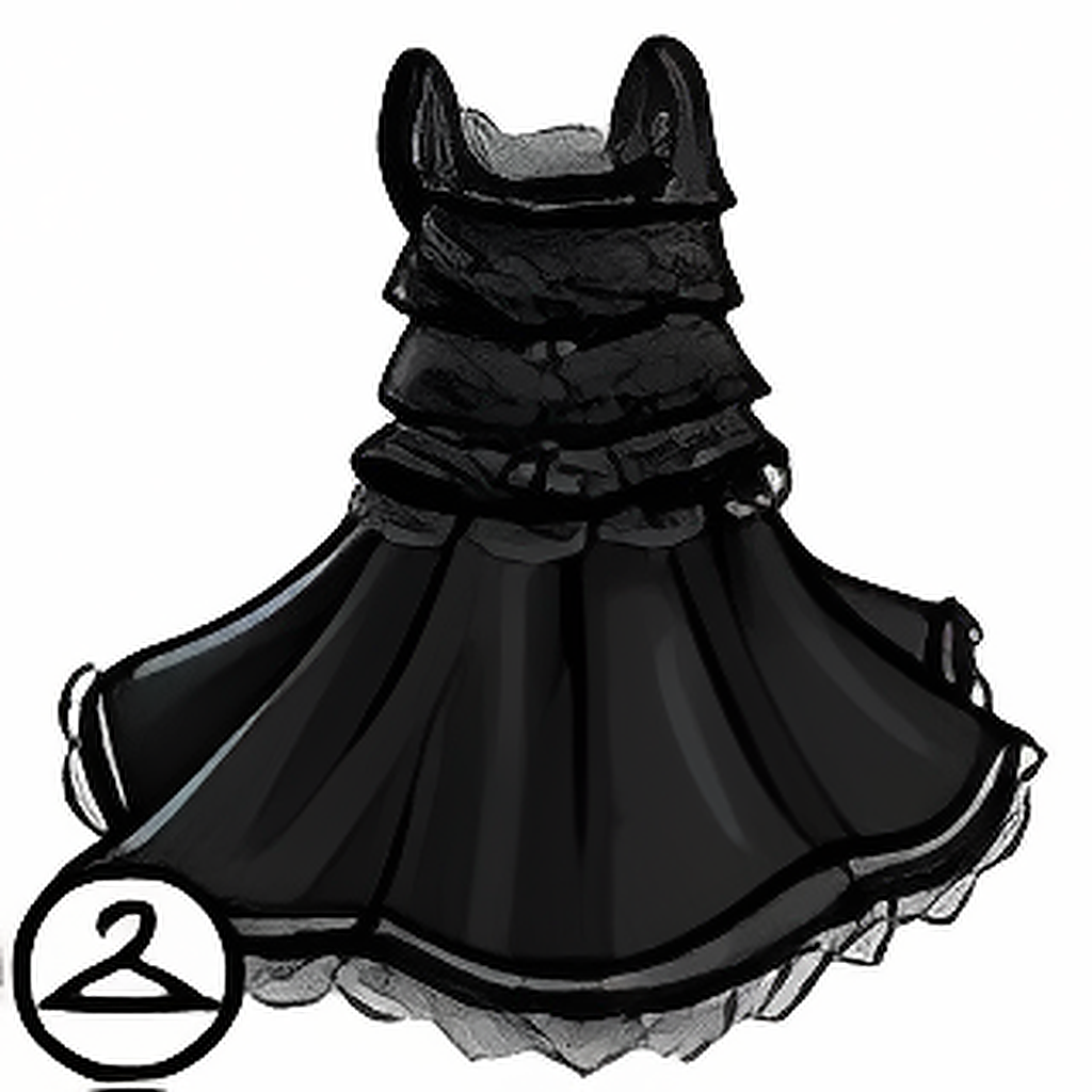 Dyeworks Black: Maraquan White Lace Gown
