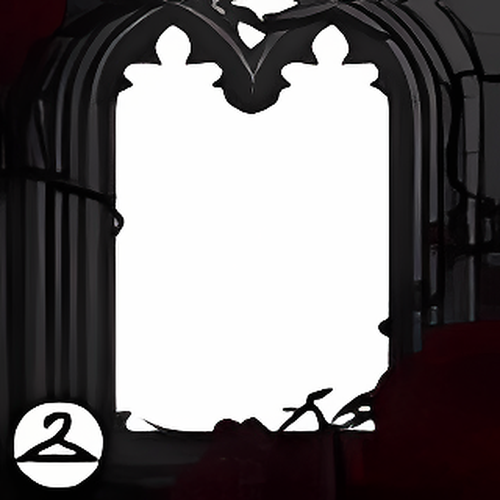 Gothic Castle Window Foreground