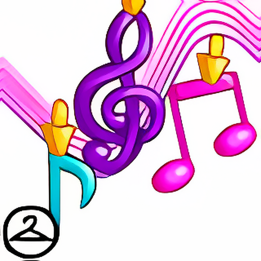 MME12-S2b: Musical Notes Garland