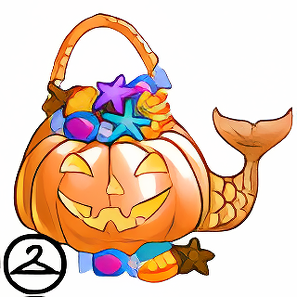 Dyeworks Orange: Maraquan Trick-OR-Treat Bag