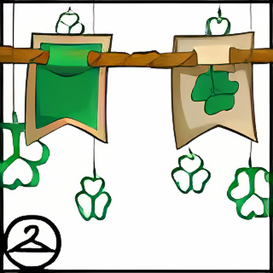 Crafty Shamrock Garland