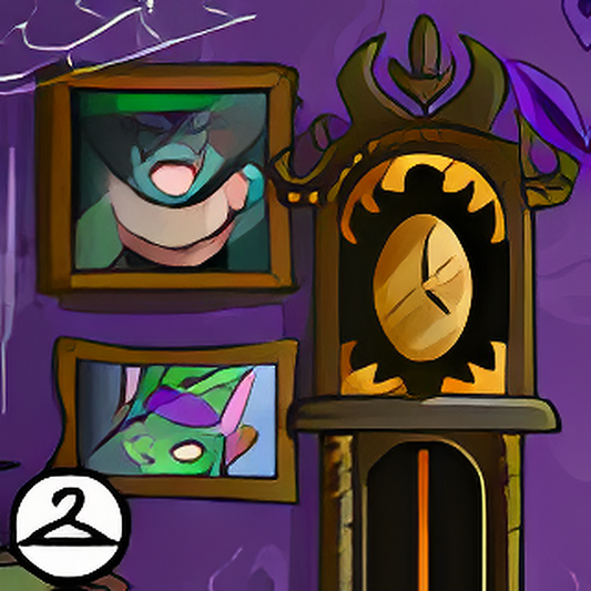 Haunted Hallway Background