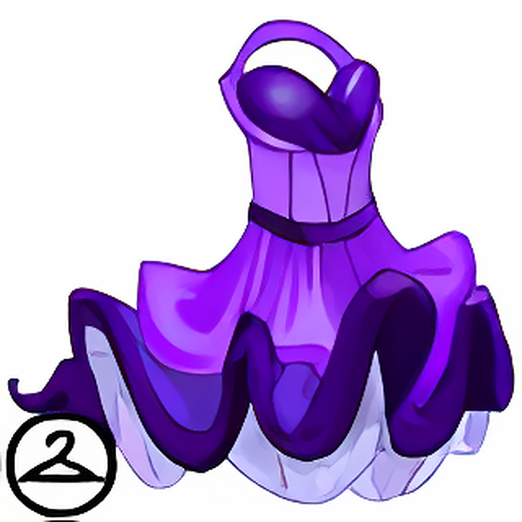 Dyeworks Purple: Pretty Pink Heart Dress