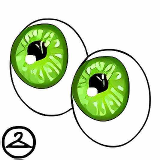 Spooky Green Contacts