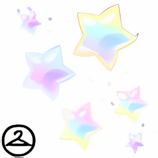 Dyeworks Pastel Rainbow: Colourful Stars Trinket