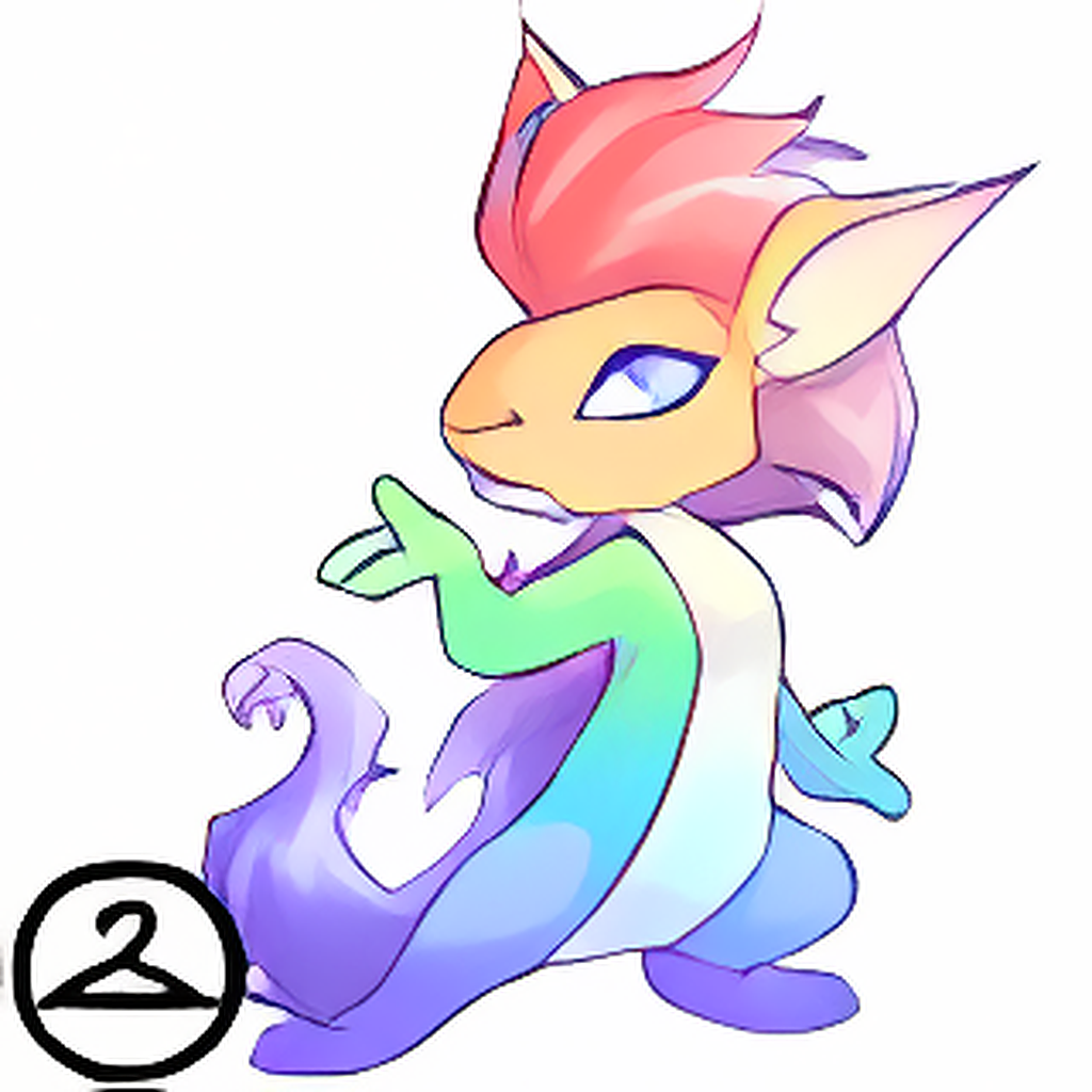 Prismatic Pastel: Adoring Rainbow Kyrii