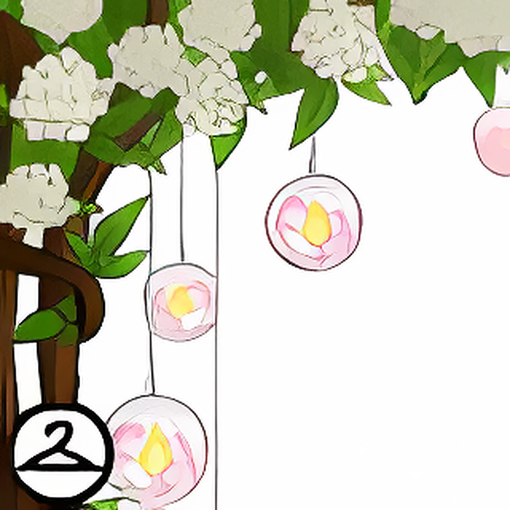 Hanging Baubles Tree