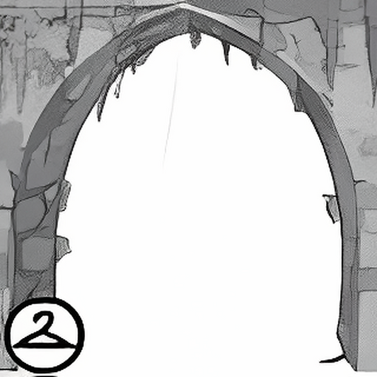Dyeworks Grey: Mossy Archway Garland