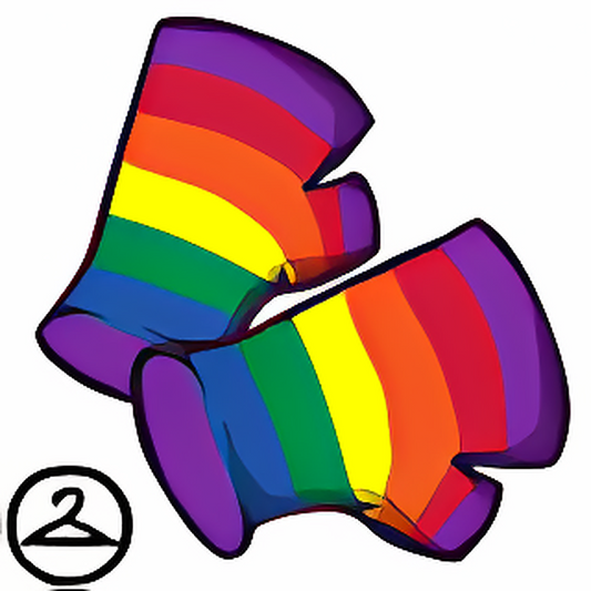 Rainbow Gloves