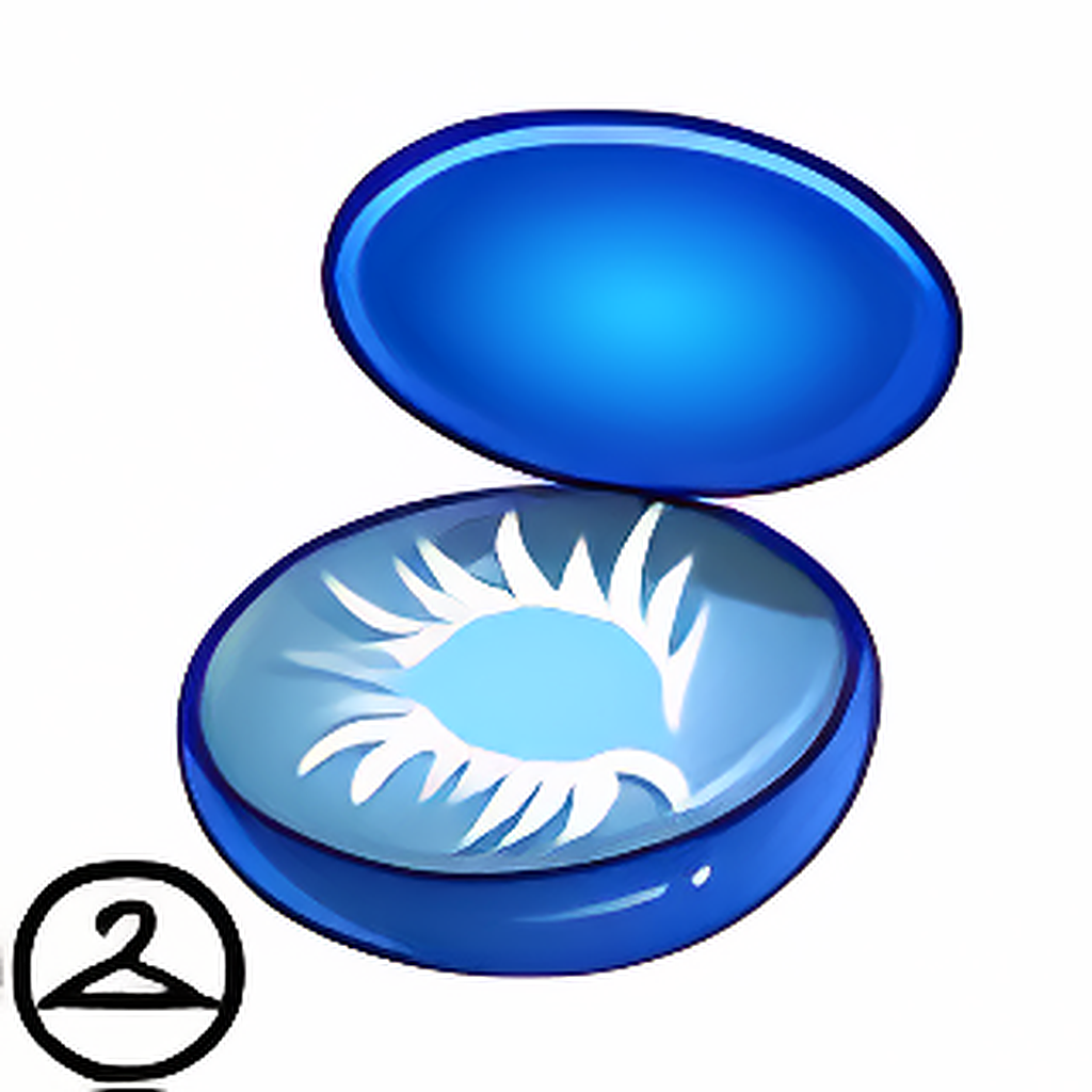 Frosted Eyelashes