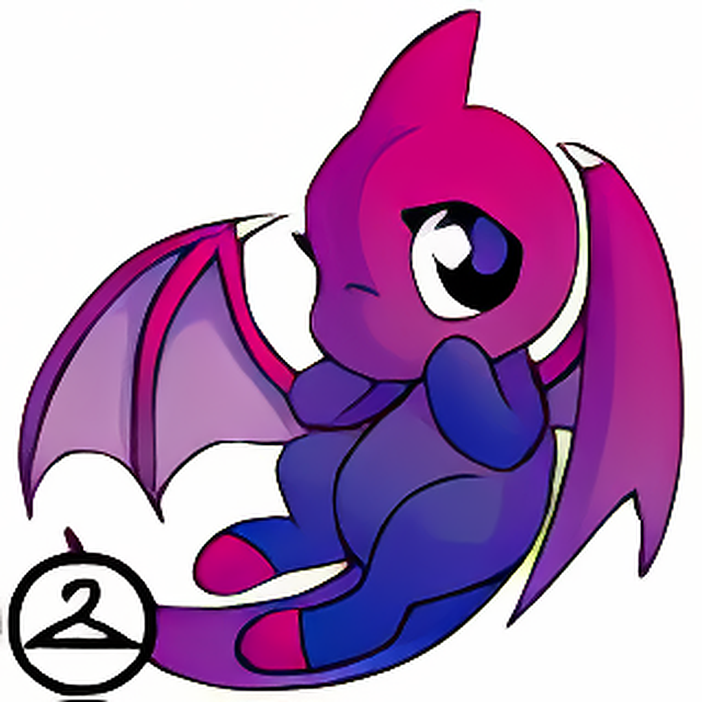Prismatic Bisexual: Adoring Rainbow Shoyru