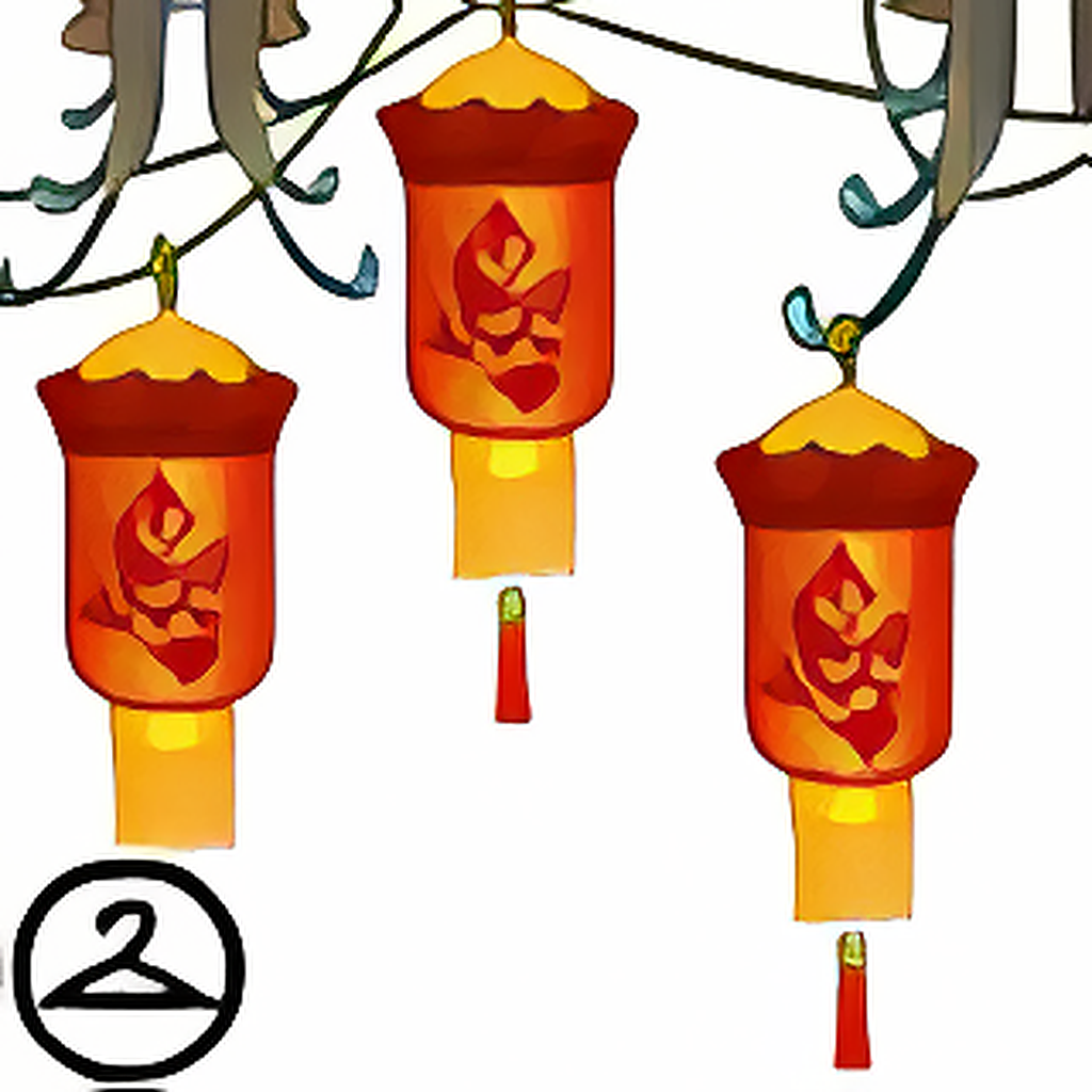 Shenkuu Lantern Garland
