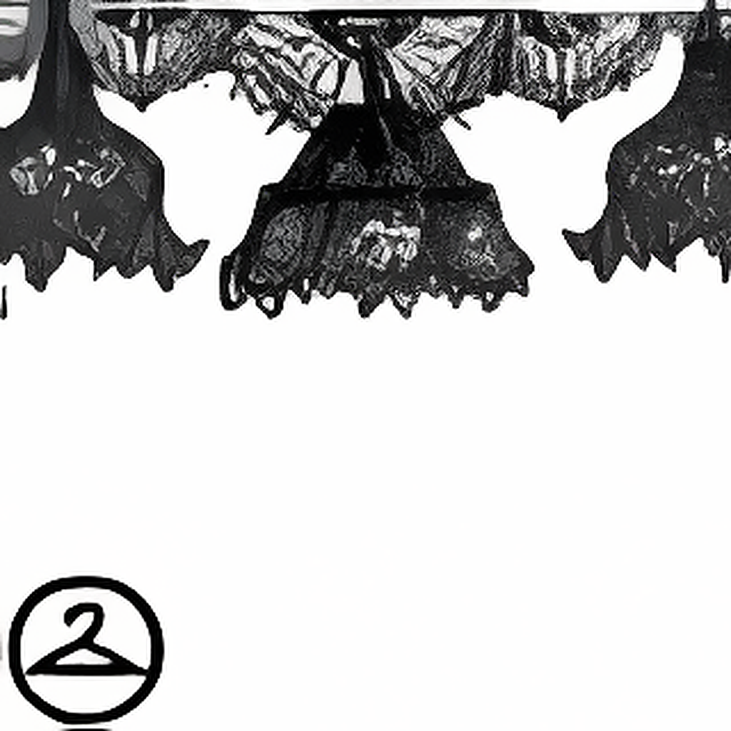 Gothic Lace Lights Garland