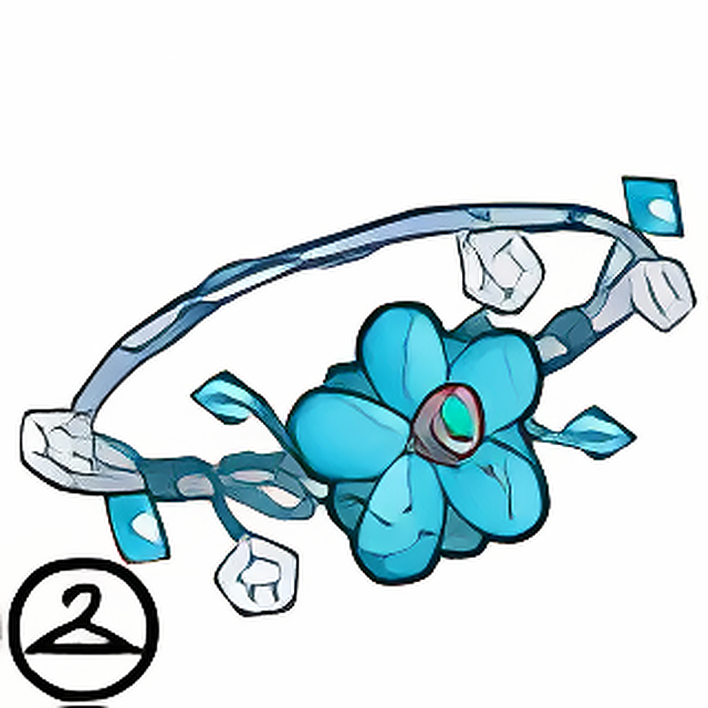 Flower and Jewel Circlet