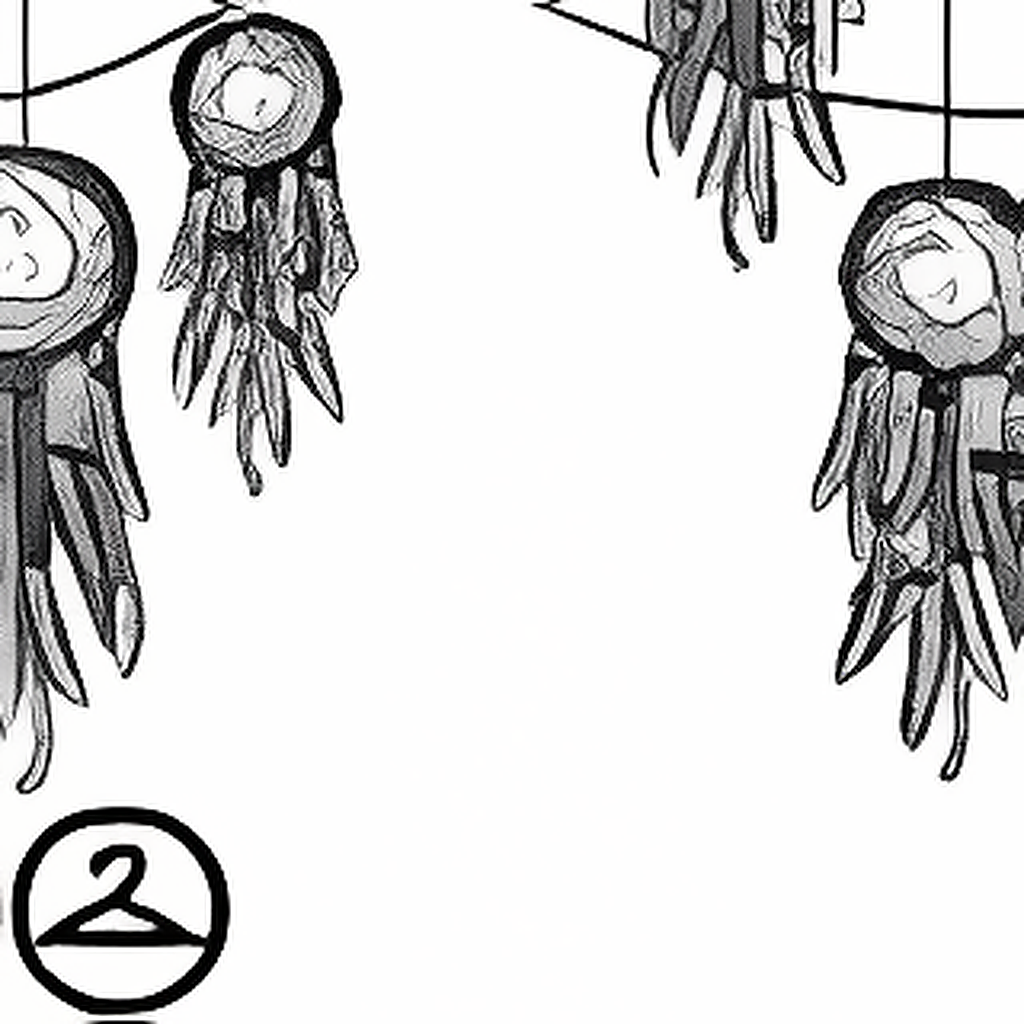 Dyeworks Black: Dream Catcher Garland
