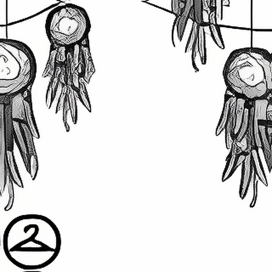 Dyeworks Black: Dream Catcher Garland