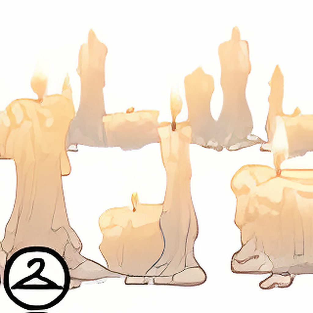Surrounded by Candles Trinket