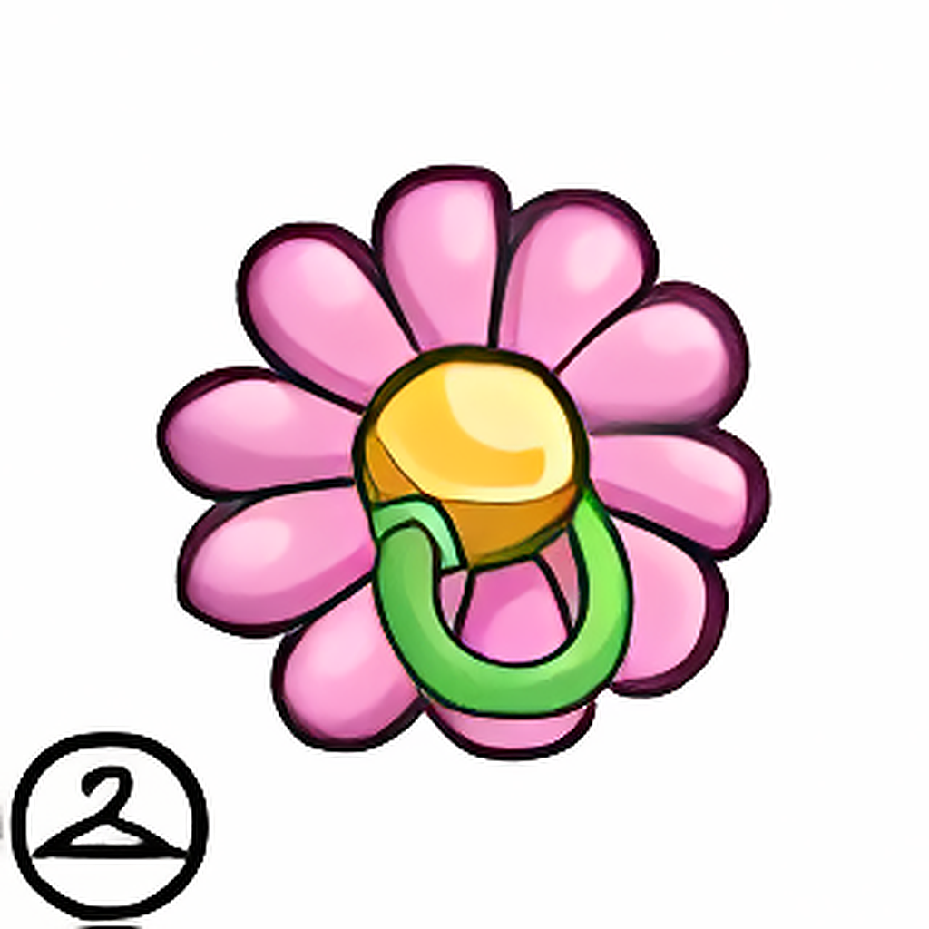 Baby Spring Flower Binky