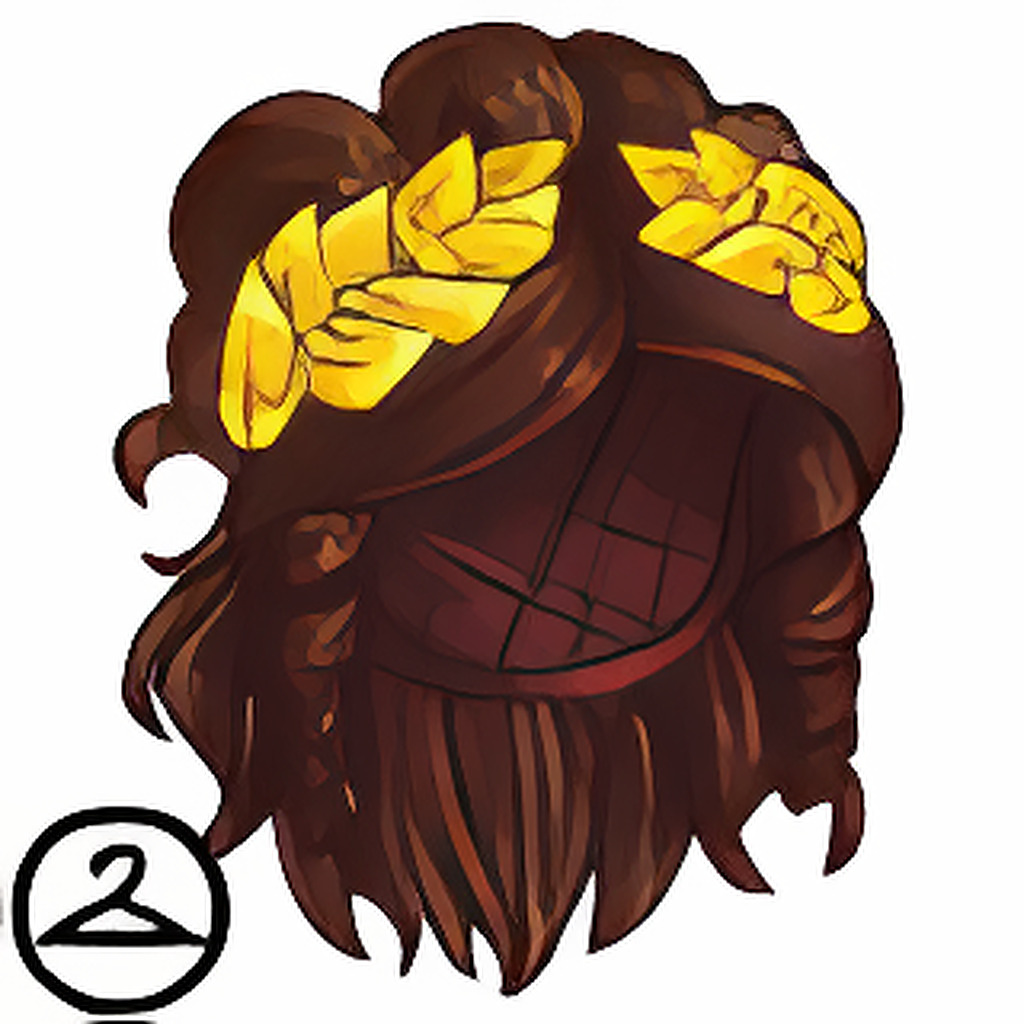Altador Cup Cheerleader Laurel Wig