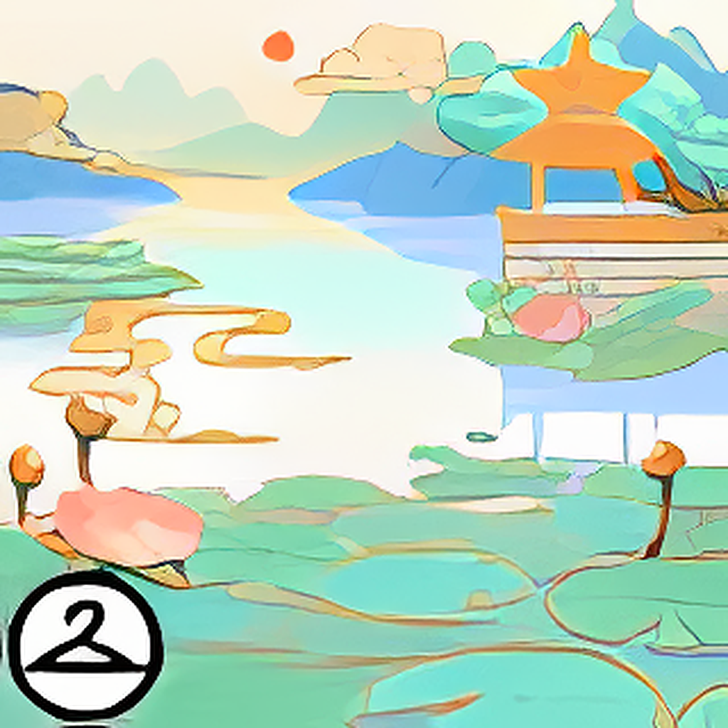 A Shenkuu Painting Or A Dream Background