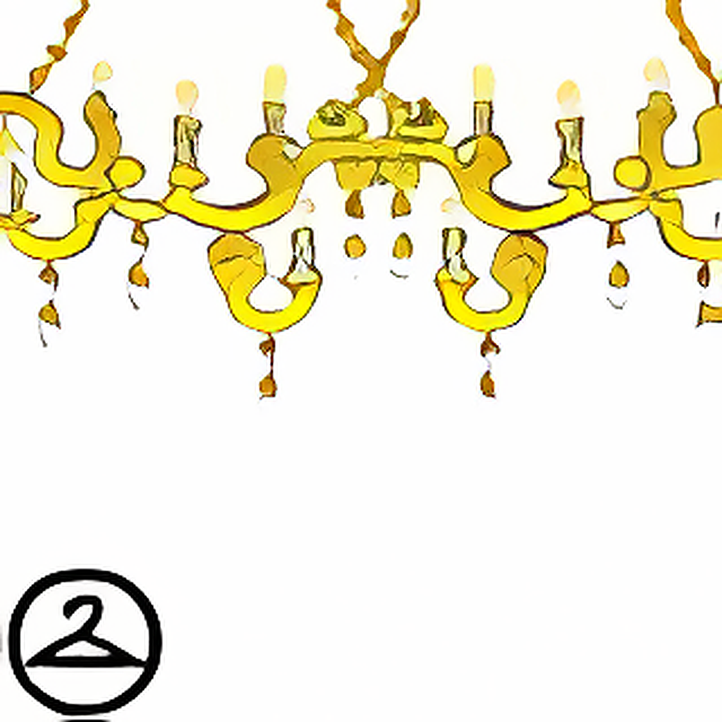 Exquisite Chandelier Garland