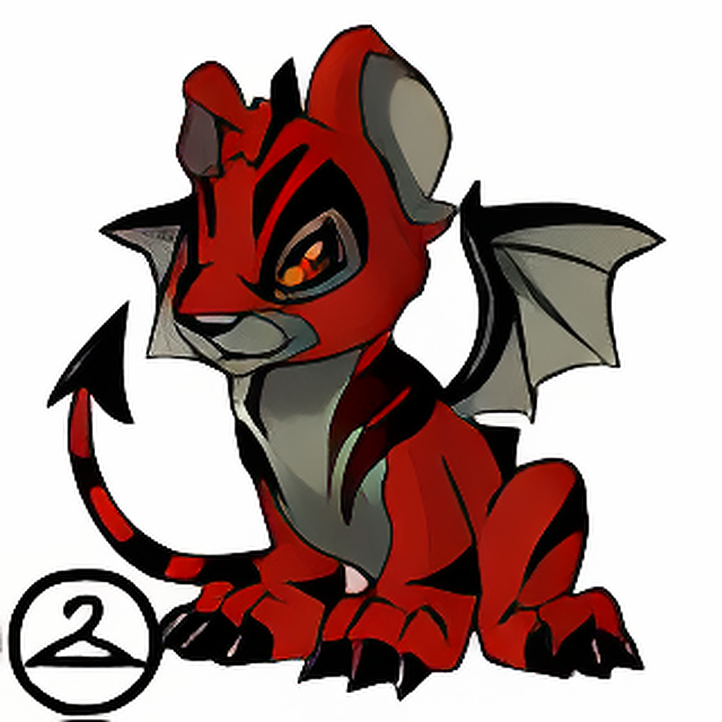 Prismatic Crimson: Nostalgic Darigan Kougra