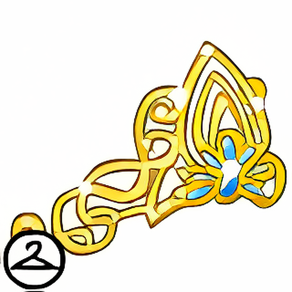 Sparkling Gold Tiara