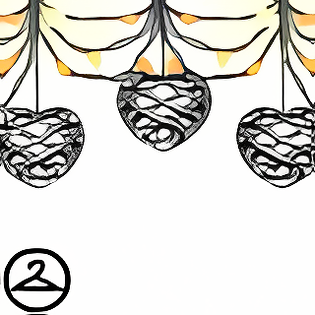 Lights and Hearts Garland