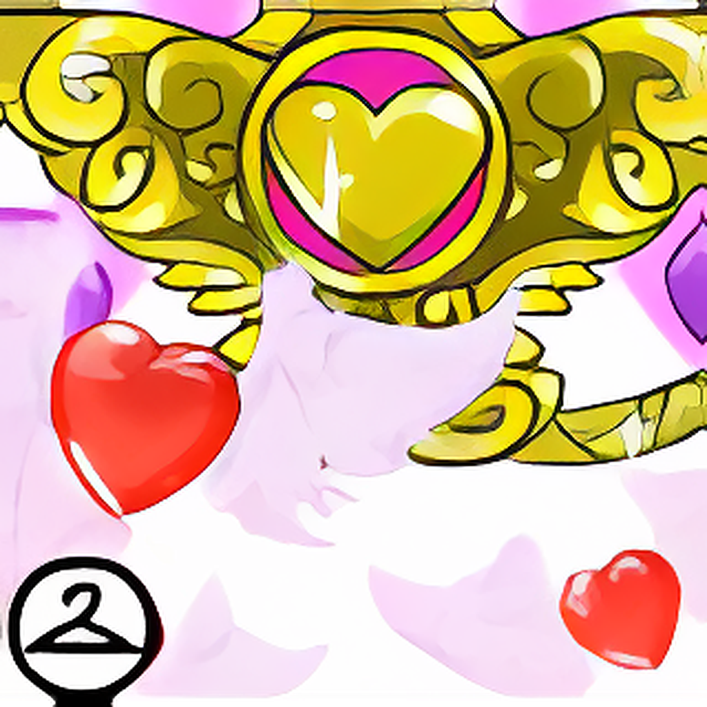 Winged Hearts Garland