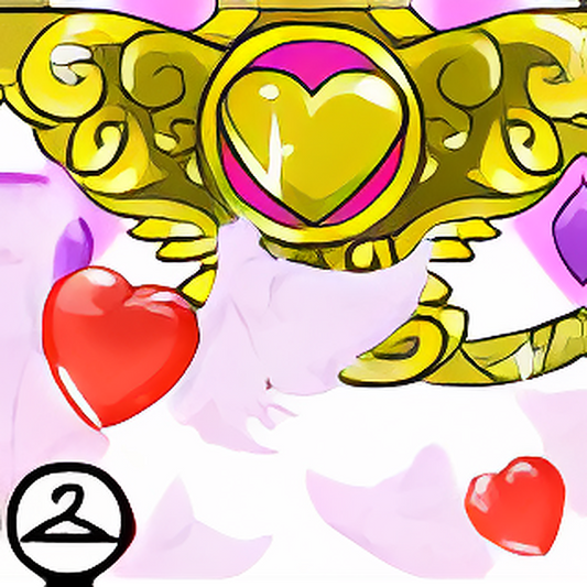 Winged Hearts Garland
