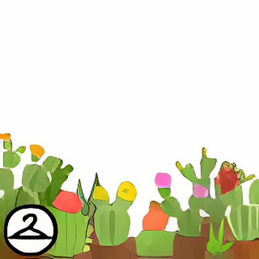 Blooming Cactus Foreground