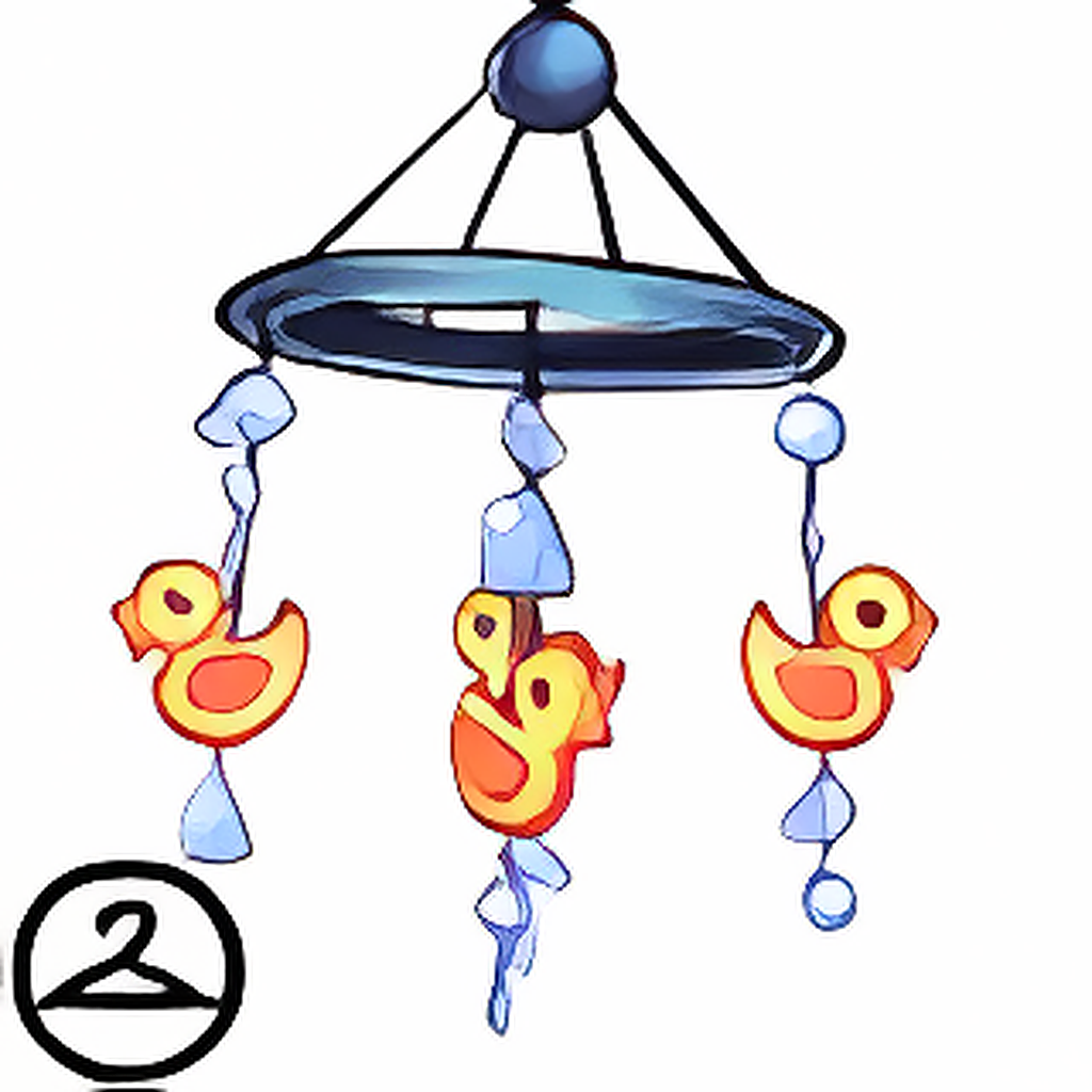 Rubber Ducky & Bubbles Mobile