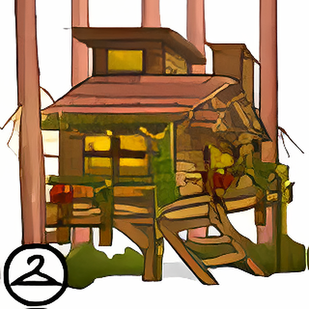 Festive Tree House