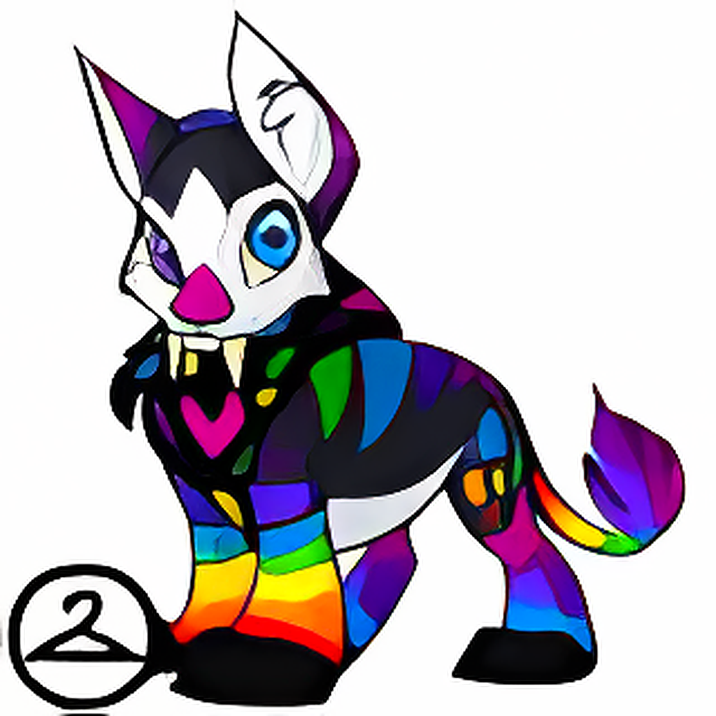 Nostalgic Rainbow Varwolf