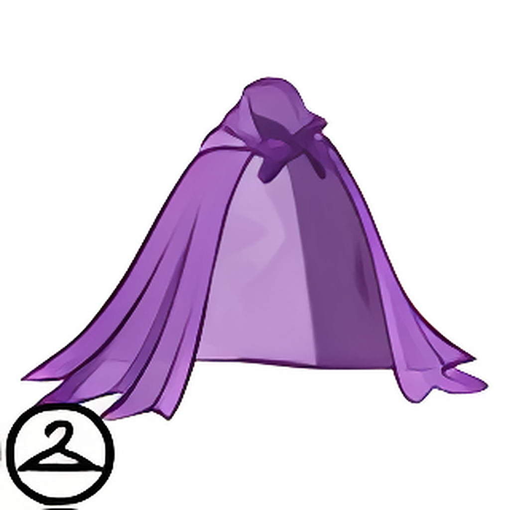 Dyeworks Purple: Dark Mystical Cape