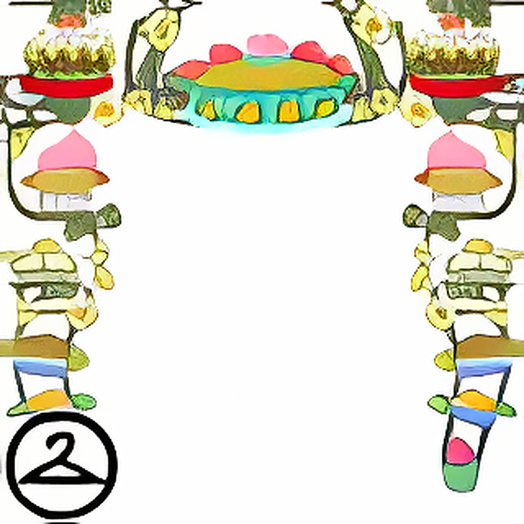 Plushie Cake Garland