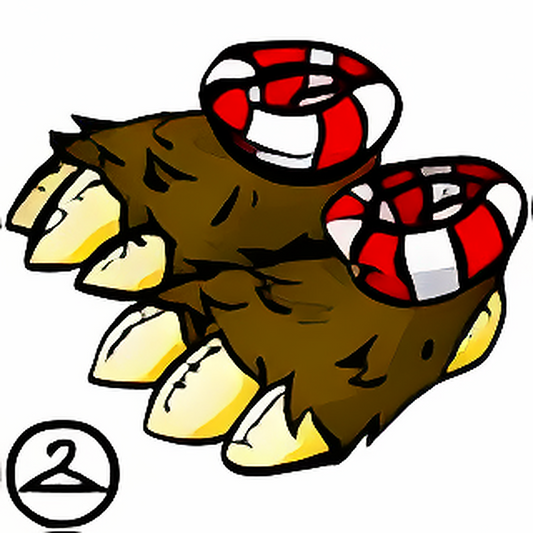 Pointy Claw Slippers