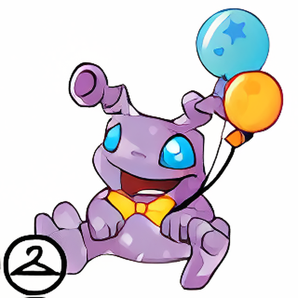 Prismatic Purple: Celebratory Anniversary Grundo