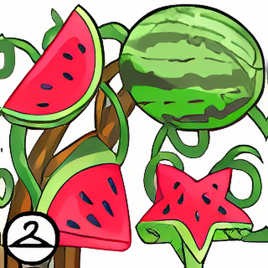 Crunchy Watermelon Garland