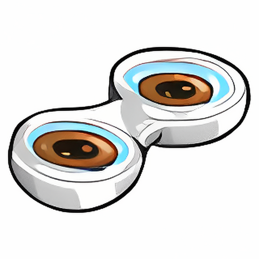 Dyeworks Brown: Baby Pink Contacts