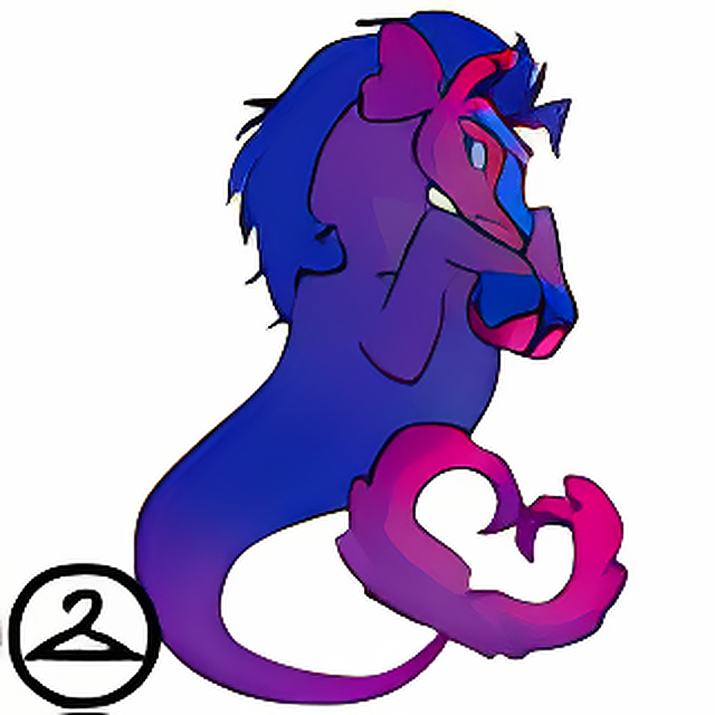 Prismatic Bisexual: Adoring Rainbow Peophin