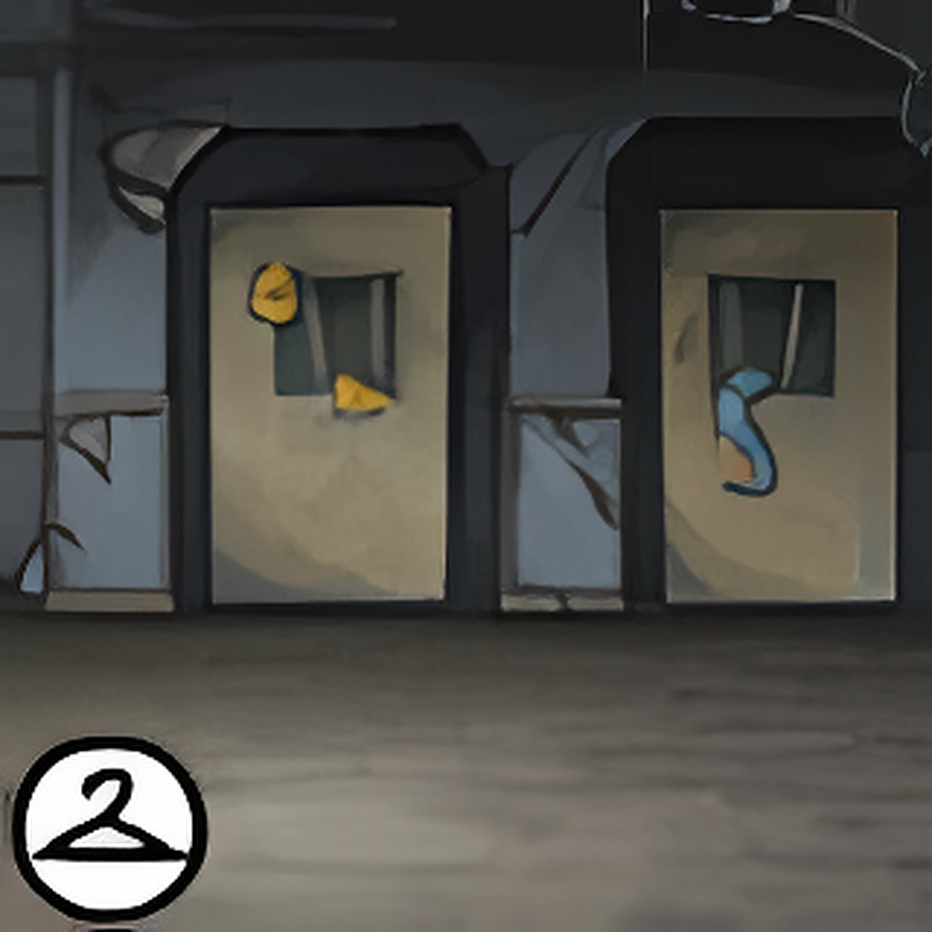 Asylum Corridor Background
