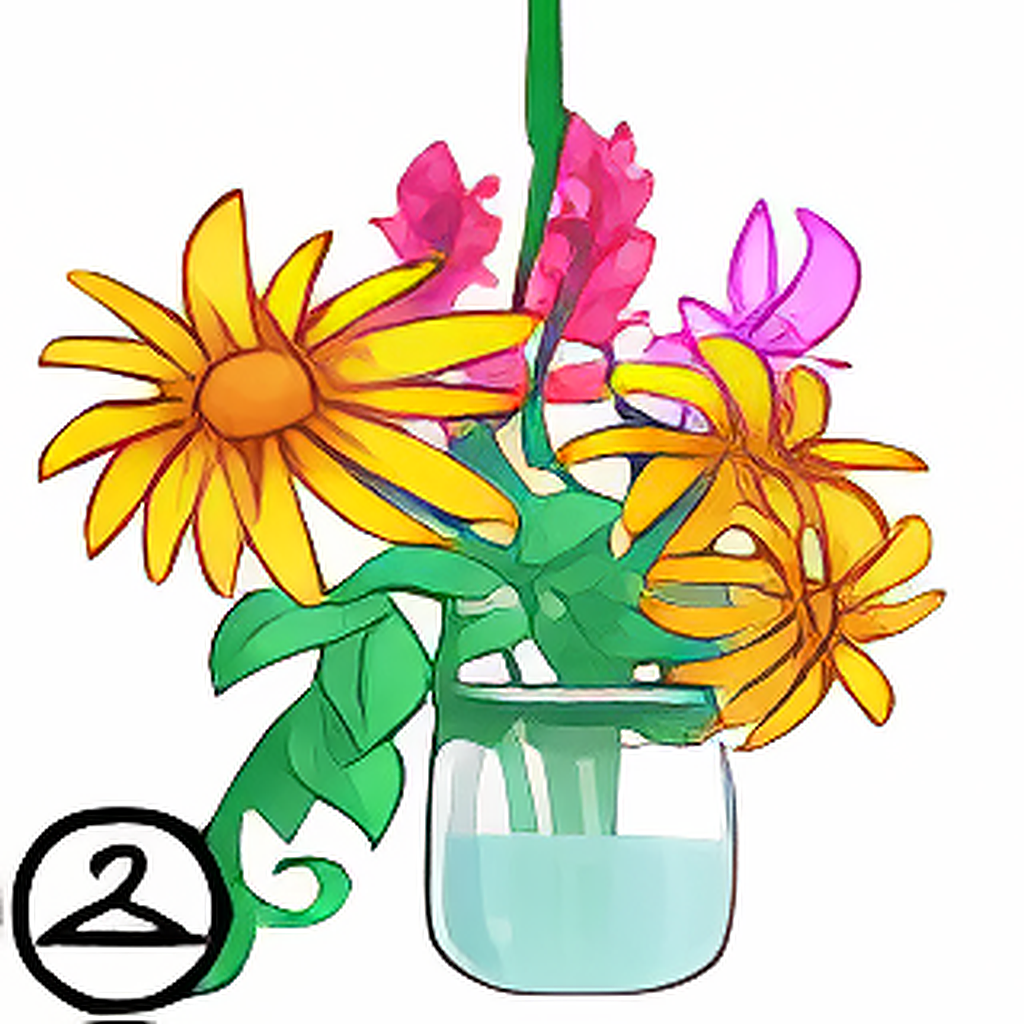 Enchanting Glass Jars of Flowers