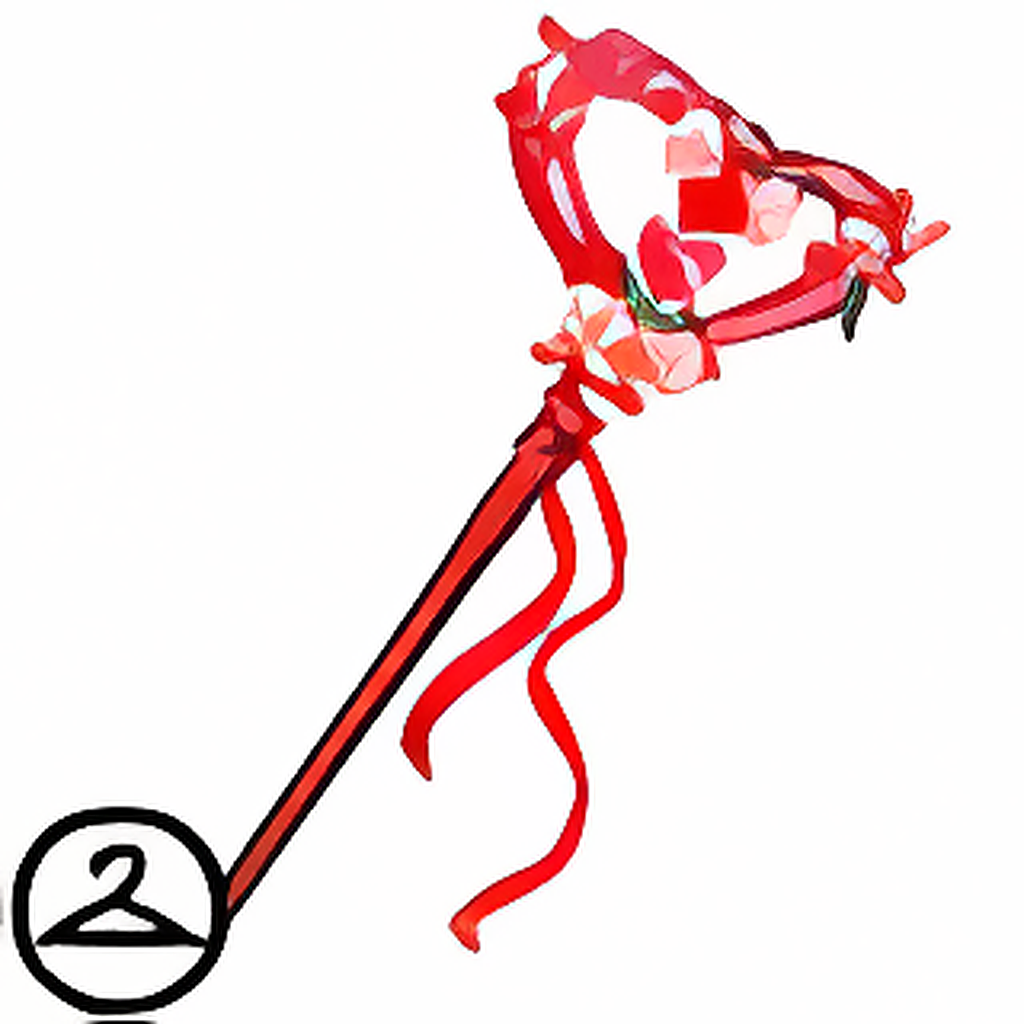 Valentine Heart Staff